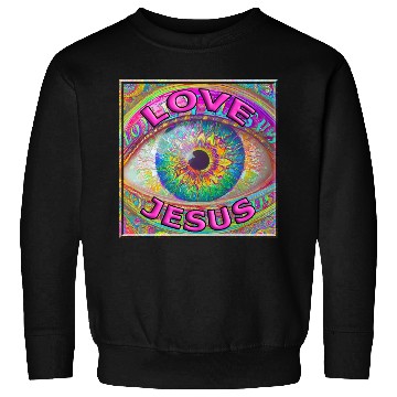 Discover Eye (I) Love Jesus Sweatshirts