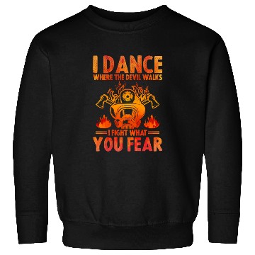 Discover Fire Firetruck Firefighter Fireman Firefighting Sweatshirts