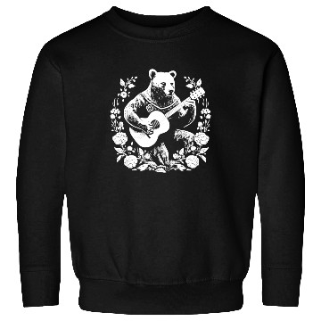 Discover Grizzly Bear Guitar Sweatshirts