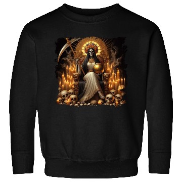 Discover La Santa Muerte Saint Death Sweatshirts