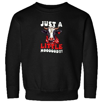 Discover Cow Farmer Little Mooooody Sweatshirts