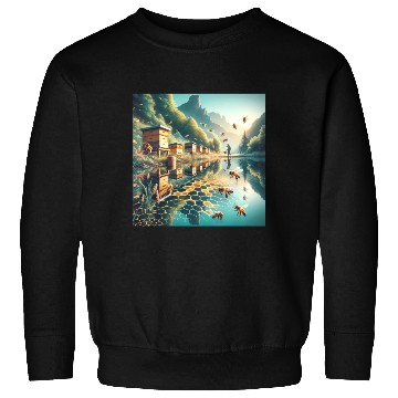 Discover Honey Harvest Reflections Sweet Nectar Sweatshirts