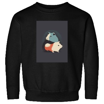 Discover Guinea Pig 1 - Japanese Retro Art Sweatshirts