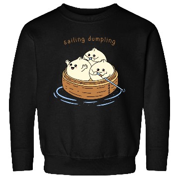 Discover Happy Sailing Dumpling Sweatshirts