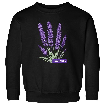 Discover Lavender - Pot Label Sweatshirts