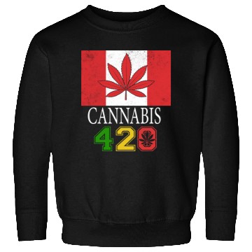 Discover Comical 420 Celebrate Herb Weed Marijuana Design Sweatshirts