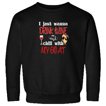 Discover Wine Lover Goat Mom Dad Crazy Goat Farmer Lady Sweatshirts
