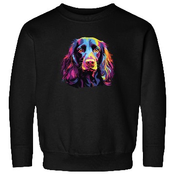 Discover Watercolor Colorful Boykin Spaniel Sweatshirts