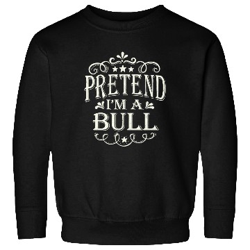 Discover Pretend I'm a Butterfly Funny Lazy Easy Halloween Sweatshirts