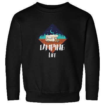 Discover CAMPING LIFE (pd119) Sweatshirts