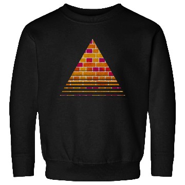 Discover Brick triangle geometric element Sweatshirts