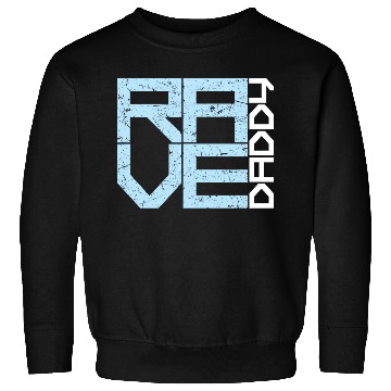 Discover Rave Daddy EDM Techno Music Raver Party Festival Sweatshirts