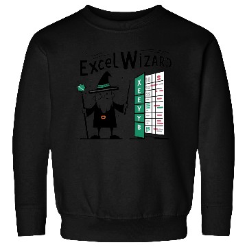 Discover excel wizard funny accountant bookkeepers gift Sweatshirts