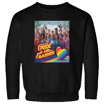 Discover LGBTQ Pride and Awareness Designs illustration Sweatshirts