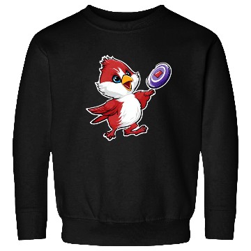 Discover Cardinal Frisbee Fun: Vibrant Cardinal Design for Sweatshirts
