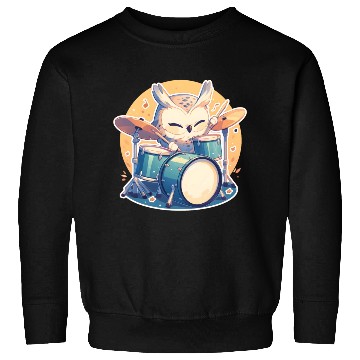 Discover Groovy Owl Beat Sweatshirts