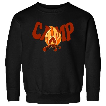 Discover a campfire icon Sweatshirts