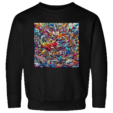 Discover Graffiti Pulse Sweatshirts