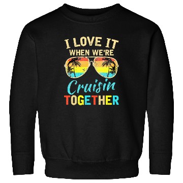 Discover Cruise Ship Vacation Friends Buddies Couples Sweatshirts