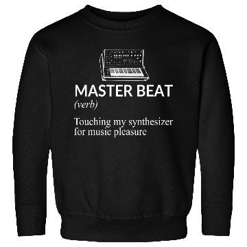 Discover Master Beat Funny Music Producer Sweatshirts