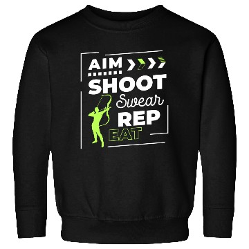 Discover Archery Longbow Bow Club Sweatshirts