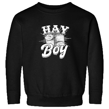 Discover Hay Bale Farming Hay Boy Sweatshirts