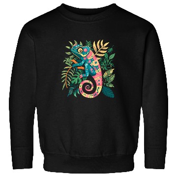 Discover Chameleonaire A Rich Lizard for Lizard Pet Lover Sweatshirts