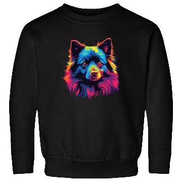 Discover Watercolor Colorful Schipperke Sweatshirts
