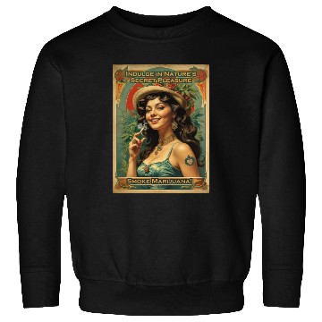 Discover Joyful consumption marijuana Sweatshirts