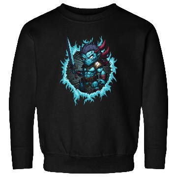 Discover The Monster Warrior Sweatshirts