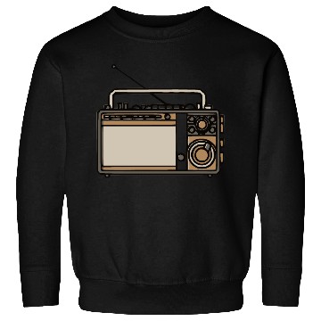 Discover Classic tube radio Sweatshirts