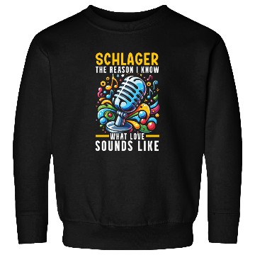 Discover German Schlager Singer Germany Music Lover Sweatshirts