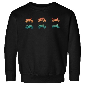 Discover Various Enduro Motocross Motorcycle Types Sweatshirts