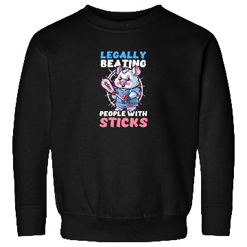 Discover Lacrosse Coach Legally Beating People Sweatshirts