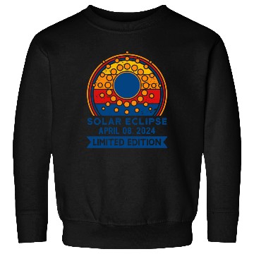 Discover Limited Edition Solar Eclipse Total Eclipse April Sweatshirts