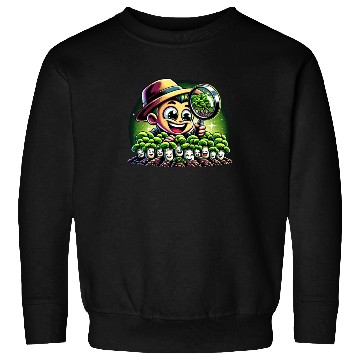Discover Vegan Agriculture Growing Sprouts Vegetables Sweatshirts