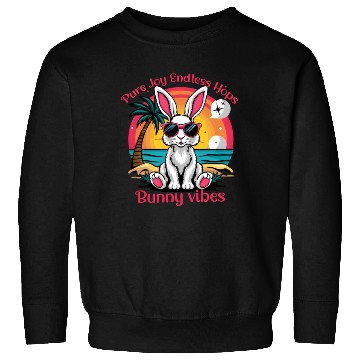 Discover PureJoy, Endless hops Bunny Vibes Sweatshirts