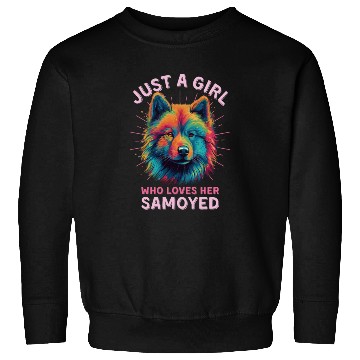 Discover Colorful Samoyed Sweatshirts