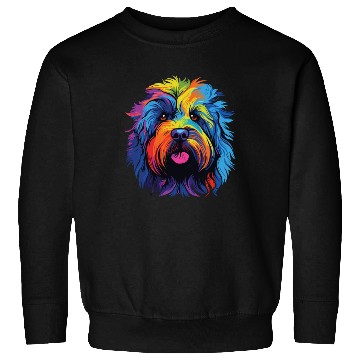 Discover Watercolor Colorful Puli Sweatshirts