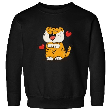 Discover 49Happy Puppy Tiger Sweatshirts