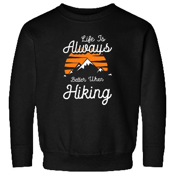 Discover Climbing Climber Trekking Adventure Sweatshirts