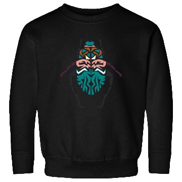 Discover Unique Beetle Insect Vector Colorful Shape Sweatshirts