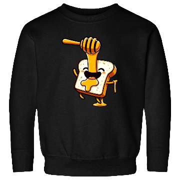 Discover Toast with Honey Beekeeper Bee Honey Sweatshirts