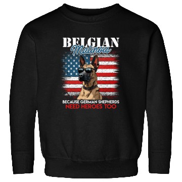 Discover USA BELGIAN MALINOIS STEARING UP American Sweatshirts