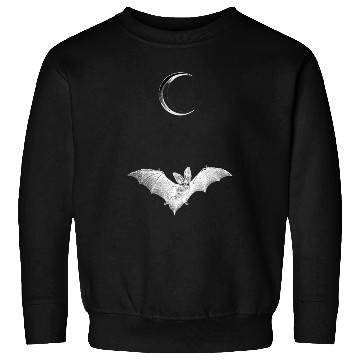 Discover Bat Moon Sweatshirts