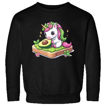 Discover Unicorn's Avocado Toast Sweatshirts