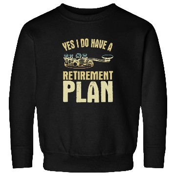 Discover Retirement plan ham radio operator Sweatshirts