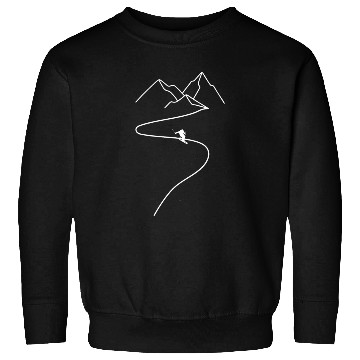 Discover Skiing Mountains Winter sports Nature Sweatshirts