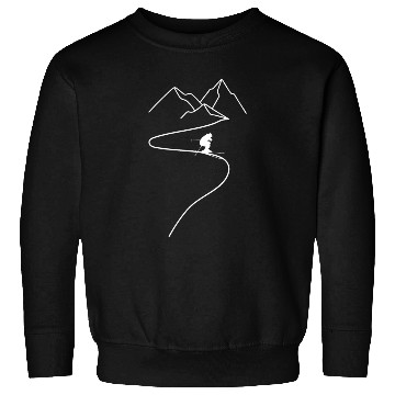 Discover Skiing Mountains Winter sports Nature Sweatshirts