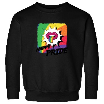 Discover Rainbow Connection Embrace ,Happy Pride Sweatshirts
